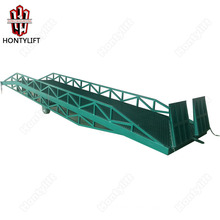 CE Forklift working platform /container mobile loading yard ramps